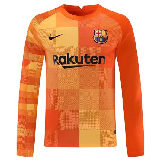 Tailandia Camiseta Barcelona Portero ML 2021/22 Rojo